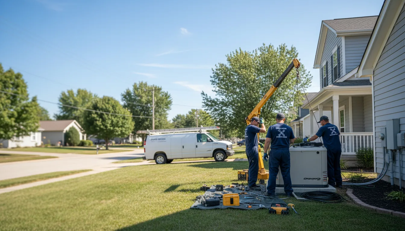 Generator Installation in Fiskeville, RI near me